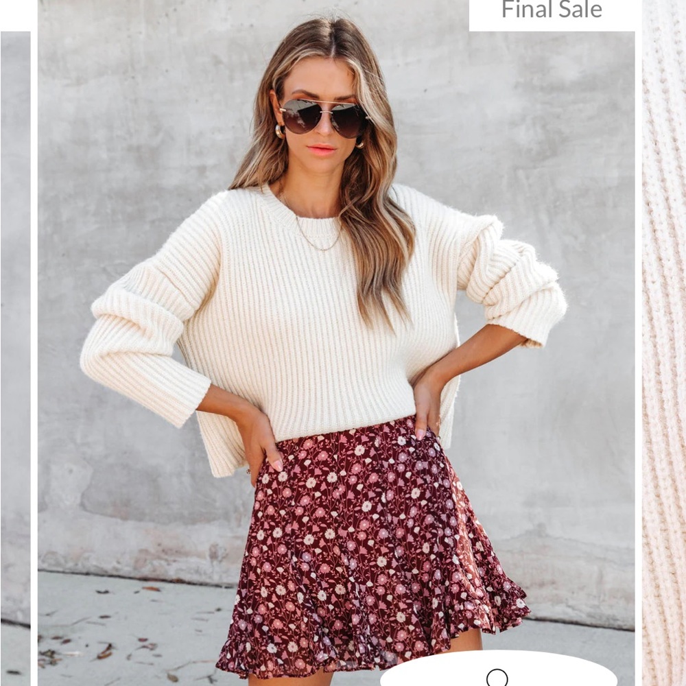 Vici dolls ribbed sweater